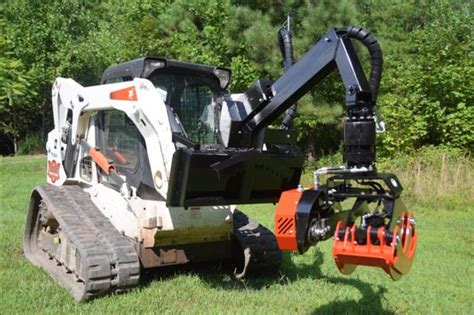 grapple for bobcat skid steer|cool bobcat skid steer attachments.